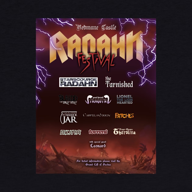 Elden Ring Radahn Festival Poster 4 by perdewtwanaus